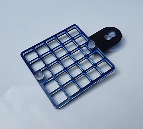 Reef-Geeks Nori und Veggi Futterspender für Aquarien (Schwarz-Neonblau) von Generic