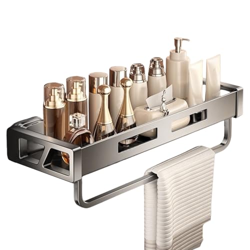 Regale für Duschwand, Duschorganisatorregal, Duschorganisator-Rack mit Absaugung | Multifunktionales Aufbewahrungsregal für Balkon Küche Toilette Badezimmer von Generic
