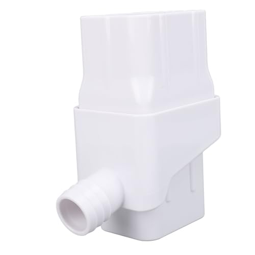 Regenfass -Diverter -Kit, Regenlauf Dauere Diverter Downspout Regenfässer, um Regenwasser aus Dem Rinnenregen Wasserfangsystem für Bewässerungssysteme zu Sammeln (White) von Generic