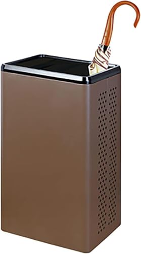 Regenschirm Stand Moderner Einfacher Edelstahl -Regenschirm -Rack -Stand, Rechteckiger Dicker Regenschirdhalter Für Home Office Hotel Bars ， Geeignet Für Hotels Und Restaurants von Generic