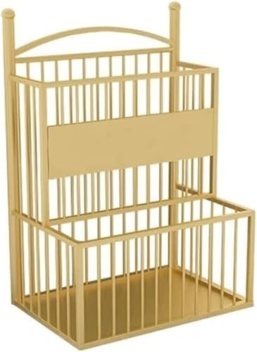 Regenschirmhalter Regenschirm Rack Regenschirm Ständer Metall Regenschirm Ständer Mit Tropfschalen Regenschirmhalter Aufbewahrungsbahnen Des Home Hotel Office Cafe Eingang(Size:48*26*68cm,Color:A) von Generic