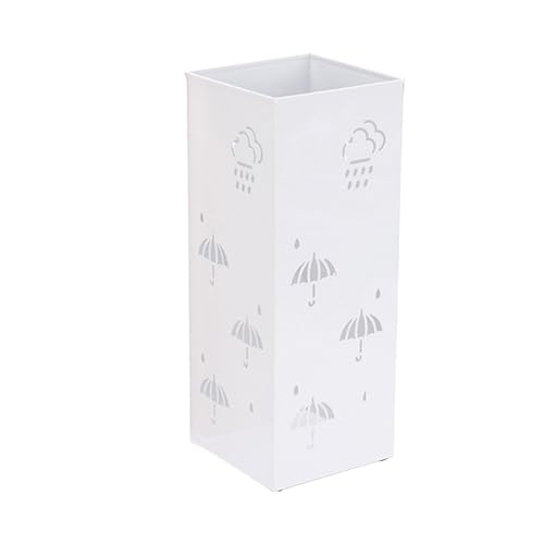 Regenschirmständer - Regenschirmständer Aus Metall Kann 4-5 Regenschirme, Quadratischer Regenschirmhalter | Gehstockhalter, Regenschirm-Eimer Für Dekorative Vase Für Zu Hause von Generic