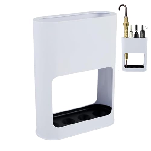 Regenschirmständer – Regenschirmständer – Regenschirme Organizer für Regenschirme aus Metall – Runder Schirmständer aus Eisen – Ständer für Regenschirme – Mehrzweckbehälter für Regenschirme von Generic