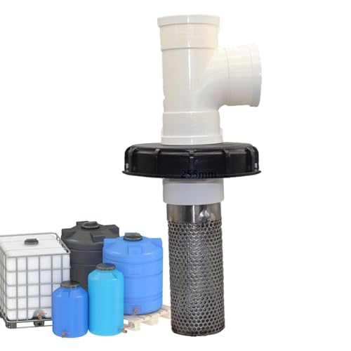 Regentonne Wasserfilter,Gartenschlauch-Filtersieb - Regenwassereinlassschirm Filterkappe,Rostfrei waschbares Gallontankgitter Sieb, Wiederverwendbar für Garten Regentonne Wasserfilter,Gartenschlauch-Filtersieb - Regenwassereinlassschirm Filterkappe,Rostfrei waschbares Gallontankgitter Sieb, Wiederverwendbar für Garten von Generic