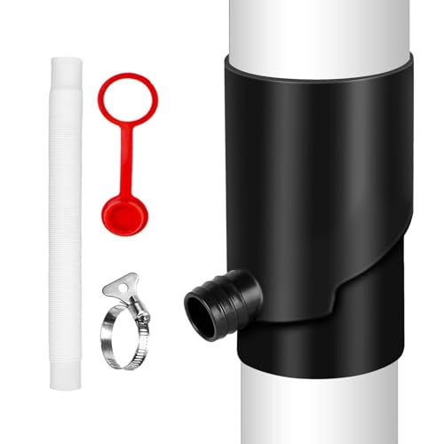Regenwasserauffangsystem, Wassersammelfass,Wetterfestes Regenfass-Set mit Fallrohr | Tragbare Regentonnen zum Sammeln von Regenwasser aus der Dachrinne zum Waschen von Autos und zur Bewässerung von Generic