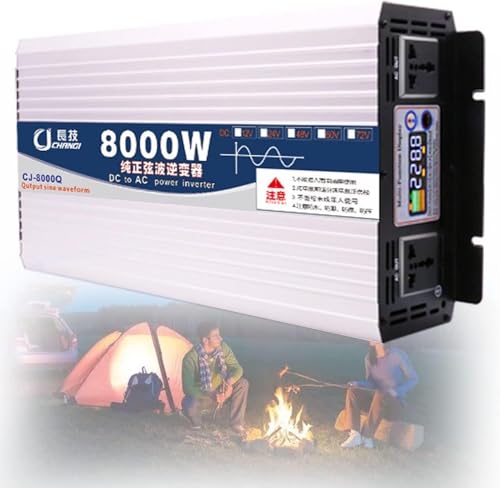 Reiner Sinus-wechselrichter 1600w 2200w 3000w 4000w 5000w 6000w 8000w Pro Wechselrichter Dc 12v 24v 48v 60v 72v Bis 220v 230v 240v Ac Camper Spannungswandler Mit LCD-Bildschirm, 8000W, 24Vto110V Reiner Sinus-wechselrichter 1600w 2200w 3000w 4000w 5000w 6000w 8000w Pro Wechselrichter Dc 12v 24v 48v 60v 72v Bis 220v 230v 240v Ac Camper Spannungswandler Mit LCD-Bildschirm, 8000W, 24Vto110V von Generic