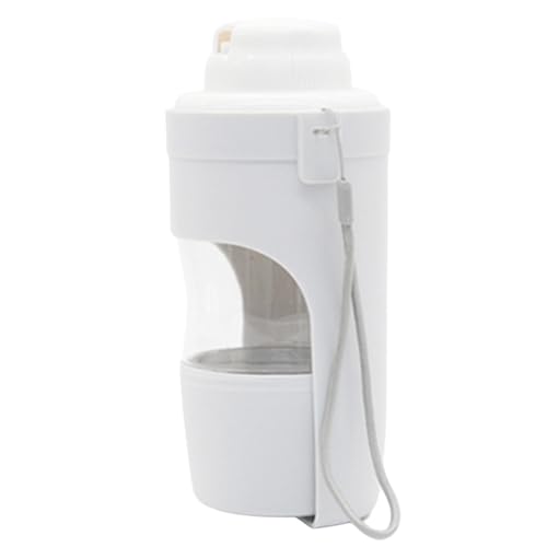 Reise-Wasserflasche für Hunde, Hundewasserflasche, auslaufsichere Wasserkocher-Schüssel, Trinkgerät mit Futterbehälter, Zubehör für den Außenbereich von Generic