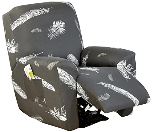 Relaxsessel Schonbezüge Stretch Relaxsesselbezug für 1/2/3 Sitzer Liegesofa Bezüge mit Seitentasche Möbelschutz für Wohnzimmer Relaxsessel Schonbezüge Stretch Relaxsesselbezug für 1/2/3 Sitzer Liegesofa Bezüge mit Seitentasche Möbelschutz für Wohnzimmer von Generic