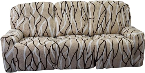 Relaxsessel Schonbezüge Stretch Relaxsesselbezug für 1/2/3 Sitzer Liegesofa Bezüge mit Seitentasche Möbelschutz für Wohnzimmer Relaxsessel Schonbezüge Stretch Relaxsesselbezug für 1/2/3 Sitzer Liegesofa Bezüge mit Seitentasche Möbelschutz für Wohnzimmer von Generic