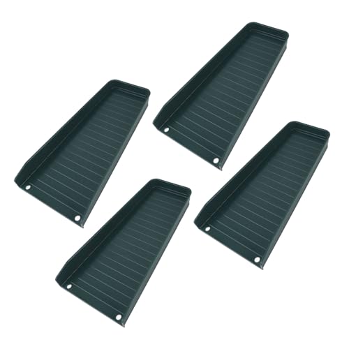 Reparable Down Spout Drain -Tabletts, Gutter Valley Splash Guards Downspout Diverter Dach Regen Diverter Dachgutter Gutter Guards mit 20 Stcs (GREEN) von Generic