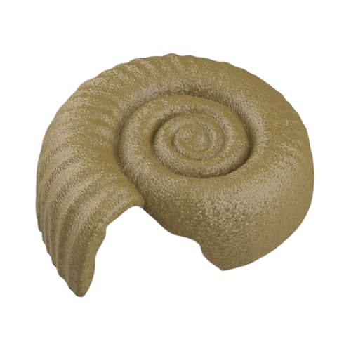 Reptilien-Höhle in Ammonit-Form | Tierhaus, Habitat Erholung für Terrarium Garten Verstecktes Haus Schlafen Unterschlupf Reptilien-Höhle in Ammonit-Form | Tierhaus, Habitat Erholung für Terrarium Garten Verstecktes Haus Schlafen Unterschlupf von Generic