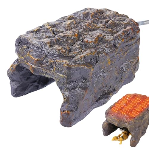 Reptilien - Wärmehöhle, Wärmesteine | Reptilien, Tankzubehör, Lebensraumdekoration, Heizstein für Eidechsen, Schildkröten, Schlangen, Geckos Reptilien - Wärmehöhle, Wärmesteine | Reptilien, Tankzubehör, Lebensraumdekoration, Heizstein für Eidechsen, Schildkröten, Schlangen, Geckos von Generic