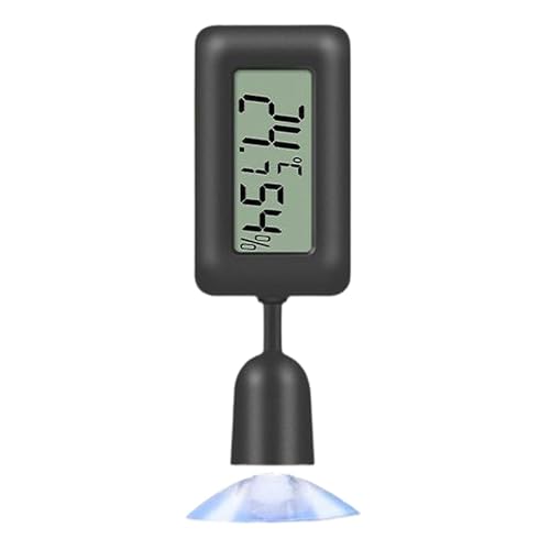 Reptilienthermometer, Terrarienthermometer, digitales Temperaturmessgerät im 2-in-1-Design - 90 Grad verstellbares Innenhygrometer, Luftbefeuchter für Reptilien für Gewächshaus, Messgerät für Reptilienthermometer, Terrarienthermometer, digitales Temperaturmessgerät im 2-in-1-Design - 90 Grad verstellbares Innenhygrometer, Luftbefeuchter für Reptilien für Gewächshaus, Messgerät für von Generic