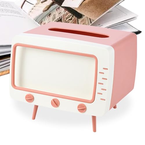 Retro TV Taschentuchbox, Telefonunterstützung für Retro Box, Vintage Cover Unterstützung - TV-förmige Verteiler, entfernt Retro TV Taschentuchbox, Telefonunterstützung für Retro Box, Vintage Cover Unterstützung - TV-förmige Verteiler, entfernt von Generic