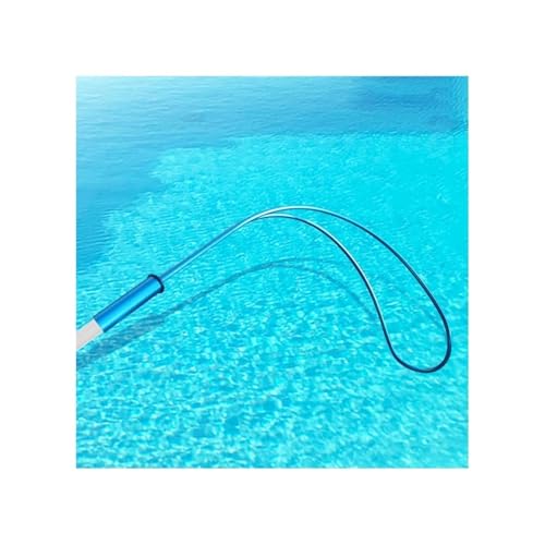 Rettungsstange Mit Körperhaken Für Pool – Schwimmbeckenstange Aus Aluminium, Teleskopisch – Lebensrettende Notfallausrüstung Zur Hilfe Für Schwimmer In Not, Die Ertrinken(4.8 m) von Generic