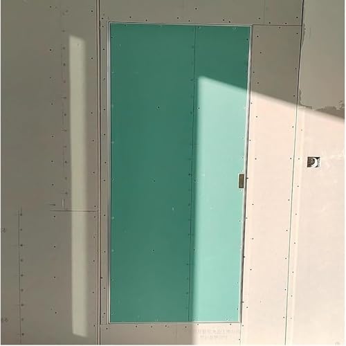 Revisionsklappe Überstreichbare Trockenbau-Revisionsklappe Mit Griff, Zugangstür Mit Aluminiumrahmen Wassertank-Inspektionsluke/Sanitärinstallation Trockenbautür(12x39in/300x1000mm) von Generic
