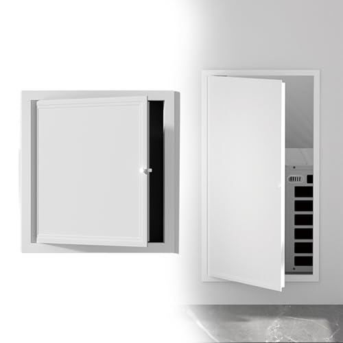 Revisionstür Revision Wartungstür,Vertikale Wandtür Mit Griffen,Dachbodenzugangstür,mit Aluminium-Rahmen,Für Die Überprüfung Von Verkabelungen, Heizungskanälen Revisionstür Revision Wartungstür,Vertikale Wandtür Mit Griffen,Dachbodenzugangstür,mit Aluminium-Rahmen,Für Die Überprüfung Von Verkabelungen, Heizungskanälen von Generic