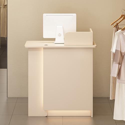 Rezeption Schreibtisch mit Lockable Drawer Negotiation Table for Beauty Salon SPA Store OfficeWarm Apricot Color 80x45x95cm Modern Design Rezeption Schreibtisch mit Lockable Drawer Negotiation Table for Beauty Salon SPA Store OfficeWarm Apricot Color 80x45x95cm Modern Design von Generic