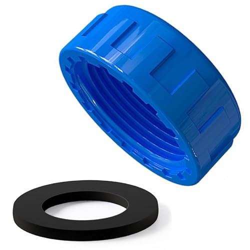 Rohr PVC -Gewindekappe, Küchenspüle Abfallrohr -Blindkappe Weibliche Gewinde mit Dichtung, Geräte -Trap -Blanking -Kappen zum Abdichtungsgelenk und Rohre blau 20mm Rohr PVC -Gewindekappe, Küchenspüle Abfallrohr -Blindkappe Weibliche Gewinde mit Dichtung, Geräte -Trap -Blanking -Kappen zum Abdichtungsgelenk und Rohre blau 20mm von Generic