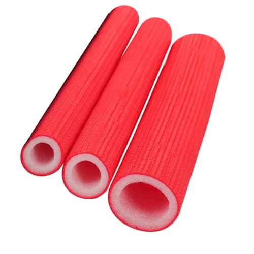 Rohrisolierung Rohr Isolierung Isolierschlauch Für Heizung,Fitness Haus Schaumstoffschlauch Rohrdämmung ID 16,20,25,32 mm Wandstärke 7 mm(Rot,ID 20 mm) von Generic