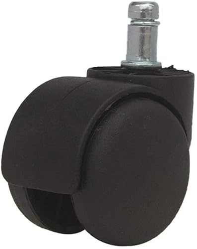 Rollen schwarz Schreibtischstuhl Rad Teppich Hartholz Praktisches Design und Langlebig von Generic