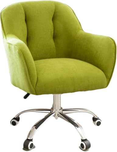 Rollender Schreibtischstuhl Drehbarer Büroschreibtischstuhl, Dickes Polster Flexibles, Verstellbares Drehrollen, Ergonomischer Stuhl Für Erwachsene Und Kinder Für Das Home Office, Green Rollender Schreibtischstuhl Drehbarer Büroschreibtischstuhl, Dickes Polster Flexibles, Verstellbares Drehrollen, Ergonomischer Stuhl Für Erwachsene Und Kinder Für Das Home Office, Green von Generic