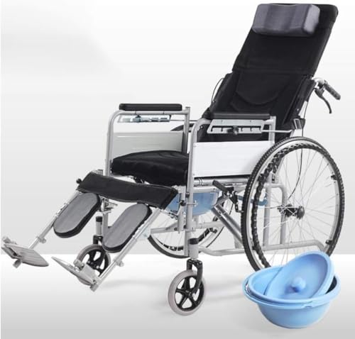 Rollstuhl Mit Verstellbarer Rückenlehne Selbstfahrender Rollstuhl Aus Aluminiumlegierung Selbstfahrend Mit Mobiler Toilette Abnehmbarer Roller Mit Hoher Rückenlehne Faltbarer Behin, Yellow Rollstuhl Mit Verstellbarer Rückenlehne Selbstfahrender Rollstuhl Aus Aluminiumlegierung Selbstfahrend Mit Mobiler Toilette Abnehmbarer Roller Mit Hoher Rückenlehne Faltbarer Behin, Yellow von Generic