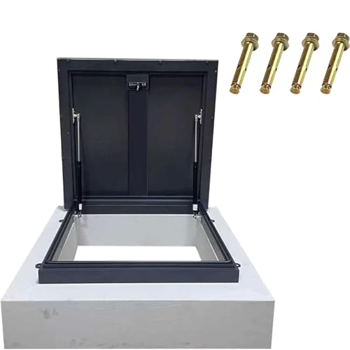 Roof Window Emergency Exit For Roof Ventilation, Dachluke Aus Aluminiumlegierung Verzinkte Pulverbeschichtete Stahlabdeckung Für Dachfenster Sicherheitstür Für Dachflächen(95x95cm/37.4x37.4in) von Generic