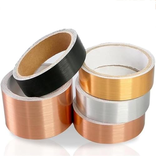 Roségold Wandeinfassung Grenzverkleidung Selbstklebende Tapete Streifen Decke Türrahmen Wai Line Innendekoration Einfach Anzuwenden, Black, 10M(L) x5CM(W) von Generic