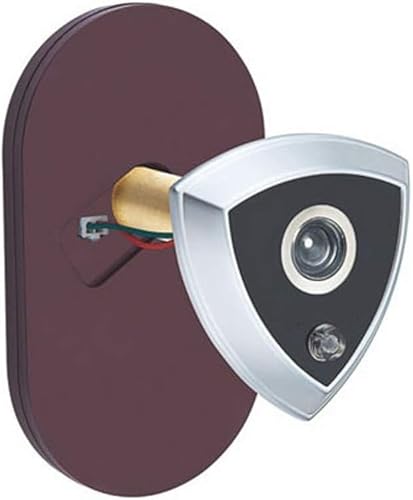 Rotbronze 180-grad-türspion-türklingel Mit Robuster Sichtschutzabdeckung Für Die Sicherheit Zu Hause, Silver von Generic