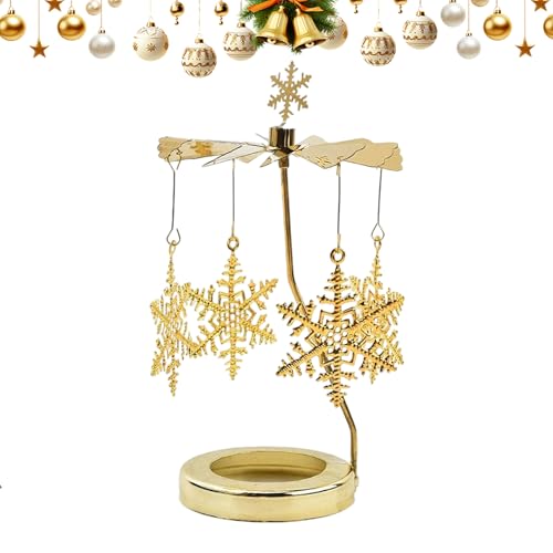 Rotierendes für Kerzen | Drehbarer Kerzenhalter mit Weihnachtsduft, Dekoration für Zuhause, Wohnzimmer, Küche, Hochzeit und Feiertage Rotierendes für Kerzen | Drehbarer Kerzenhalter mit Weihnachtsduft, Dekoration für Zuhause, Wohnzimmer, Küche, Hochzeit und Feiertage von Generic