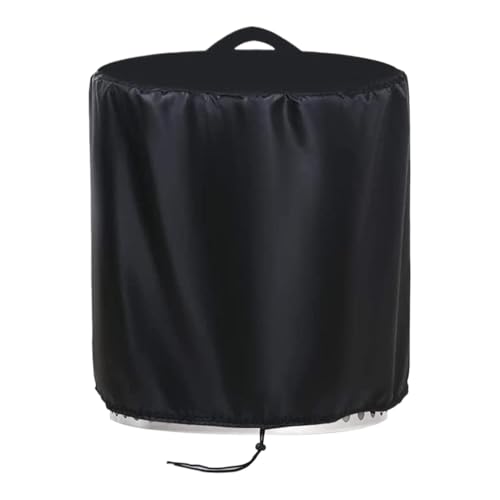 Round Fire Cover - Round Cover of Outdoors in the Open Air, Firepit Protector for Garden Hinten Patio | Regenabdeckung für Patio - Feuerstelle, Kaminschutz von Generic