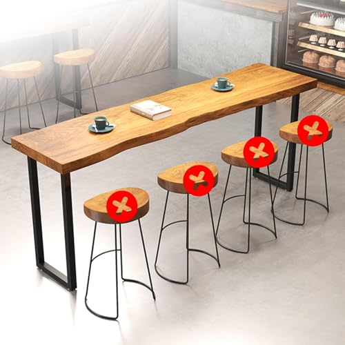 Rrow Langer Bartisch Esstisch Moderner Küchentisch Extra Langer Bartisch Holzrechteck Pub Tisch Terrasse Restaut Bistrotisch Für Wohnzimmer Flur Bar, 63" Lx15.7 Wx41.3 H Rrow Langer Bartisch Esstisch Moderner Küchentisch Extra Langer Bartisch Holzrechteck Pub Tisch Terrasse Restaut Bistrotisch Für Wohnzimmer Flur Bar, 63" Lx15.7 Wx41.3 H von Generic