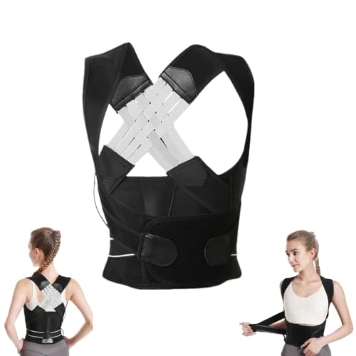 Rückengurt Geradehalter, Posture Corrector Women and Men, Adjustable Back Support Posture Belt, Wirbelsäule Pro, Körperhaltung Korrektur Rücken, Rückenhalter Haltungskorrektur (XXL) von Generic