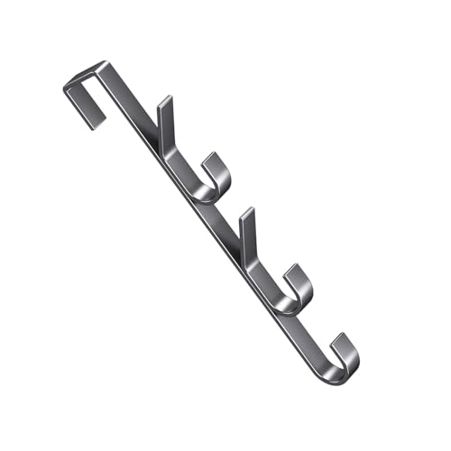 Rückseite der Türgarderobe, Türhaken, robuste Türhaken aus Karbonstahl, multifunktionaler Kleiderbügel, Aufbewahrungshaken für Kleidung, Hut Rückseite der Türgarderobe, Türhaken, robuste Türhaken aus Karbonstahl, multifunktionaler Kleiderbügel, Aufbewahrungshaken für Kleidung, Hut von Generic