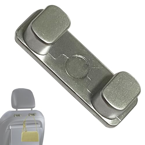 Rücksitzhaken für Autositz | Selbstklebender Autositz-Organizer – Autositzhaken, Doppelhakenhalter, Auto-Stützhalterung für Handtasche Rücksitzhaken für Autositz | Selbstklebender Autositz-Organizer – Autositzhaken, Doppelhakenhalter, Auto-Stützhalterung für Handtasche von Generic