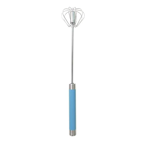 Rührstab mit Drehschieber, Eierrührer, Schneebesen aus Edelstahl, Küchenrührer, halbautomatischer Schneebesen, Milchaufschäumer zum Kochen, Rühren, Kochen Rührstab mit Drehschieber, Eierrührer, Schneebesen aus Edelstahl, Küchenrührer, halbautomatischer Schneebesen, Milchaufschäumer zum Kochen, Rühren, Kochen von Generic