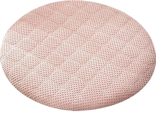Rund Sitzkissen Stuhl Baumwolle Sitzpolster Stuhlauflage für Outdoor Indoor Gartenstuhl Küche oder Esszimmerstuhl(A,1PC-20INCH/50CM) von Generic