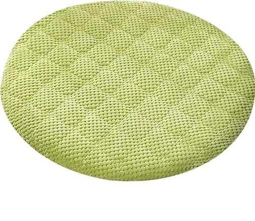 Rund Sitzkissen Stuhl Baumwolle Sitzpolster Stuhlauflage für Outdoor Indoor Gartenstuhl Küche oder Esszimmerstuhl(B,2PCS-12INCH/30CM) von Generic