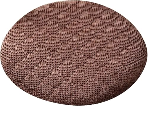 Rund Sitzkissen Stuhl Baumwolle Sitzpolster Stuhlauflage für Outdoor Indoor Gartenstuhl Küche oder Esszimmerstuhl(I,1PC-14INCH/35CM) von Generic