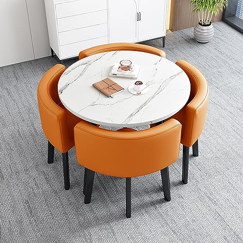 Runde Rezeption Schreibtisch Negotiation Tisch Meeting Room Tisch Konferenzraum Möbel Hotel Lobby Tisch Small Orange Dining Table for Balcony & Empfangsbereiche Runde Rezeption Schreibtisch Negotiation Tisch Meeting Room Tisch Konferenzraum Möbel Hotel Lobby Tisch Small Orange Dining Table for Balcony & Empfangsbereiche von Generic
