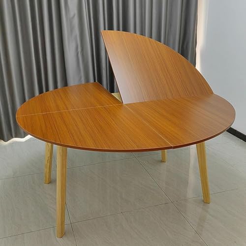 Runde Tischplatte Aus Holz, Platzsparend, Große Klappbare Tischplatte, Catering-Bankett-Partytische Ohne Beine, Klappbare Tischplattenverlängerung(C,180 cm/71inch) von Generic