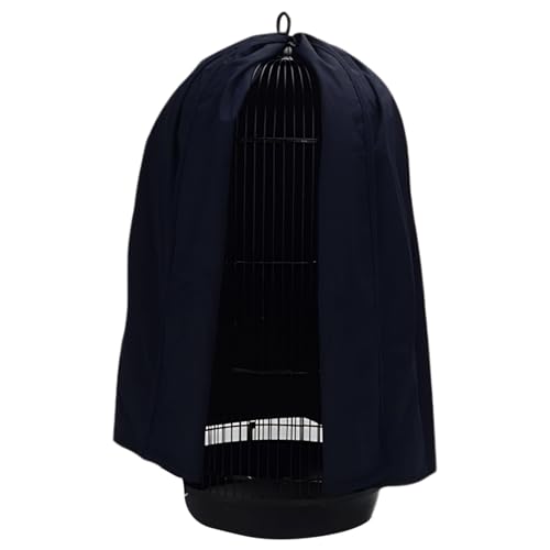 Runde Vogelkäfig-Nachtschutzabdeckung mit Haken, Lichtblockierung für Papageien, Wellensittiche, Nymphensittiche Runde Vogelkäfig-Nachtschutzabdeckung mit Haken, Lichtblockierung für Papageien, Wellensittiche, Nymphensittiche von Generic