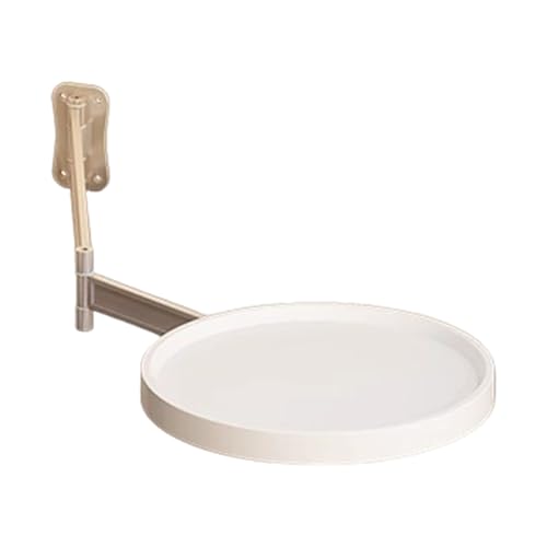 Runder Wandtisch – robuste MDF-Platte, moderner klappbarer Schreibtisch | 180° drehbares Design mit einer langen kompakten Funktion, Wandtisch für die Küche des Cui Runder Wandtisch – robuste MDF-Platte, moderner klappbarer Schreibtisch | 180° drehbares Design mit einer langen kompakten Funktion, Wandtisch für die Küche des Cui von Generic