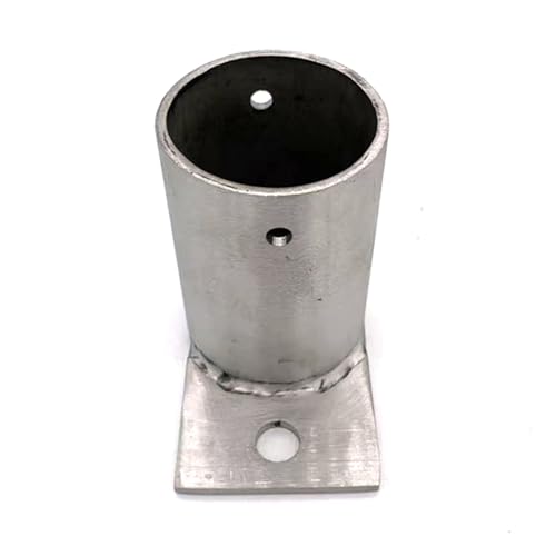 Rundpfosten-Ankerbasis 304 Edelstageländerpfostenhalterungen, Pergola Patio Mailbox Geländerstütze/Dia - 30Mm(1.18In) von Generic