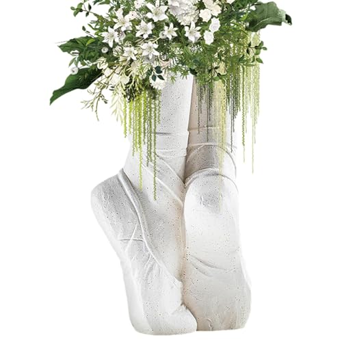Rustikale Vase - Dekorative Vase | Keramik Dekorative Vase | Keramikbrettzentren, Ballettschuhe Tänzer Porträtskulptur Für Ballettgeschäft von Generic