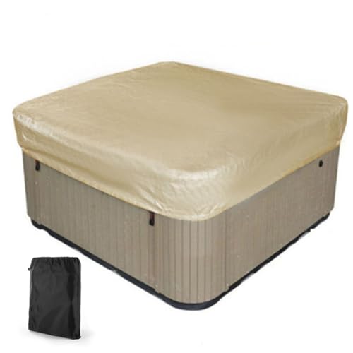 SPA-Whirlpoolabdeckungen Swimmingpool Staubschutzabdeckung Wasserdicht Hohe Qualität Whirlpool-Abdeckung Freien,für Badewannen im Freien Vier Jahreszeiten,Beige,210 * 210 * 30cm SPA-Whirlpoolabdeckungen Swimmingpool Staubschutzabdeckung Wasserdicht Hohe Qualität Whirlpool-Abdeckung Freien,für Badewannen im Freien Vier Jahreszeiten,Beige,210 * 210 * 30cm von Generic