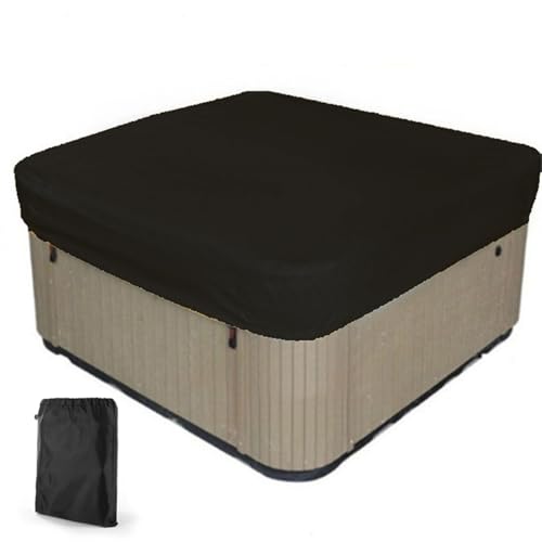 SPA-Whirlpoolabdeckungen Swimmingpool Staubschutzabdeckung Wasserdicht Hohe Qualität Whirlpool-Abdeckung Freien,für Badewannen im Freien Vier Jahreszeiten,Schwarz,210 * 210 * 30cm SPA-Whirlpoolabdeckungen Swimmingpool Staubschutzabdeckung Wasserdicht Hohe Qualität Whirlpool-Abdeckung Freien,für Badewannen im Freien Vier Jahreszeiten,Schwarz,210 * 210 * 30cm von Generic