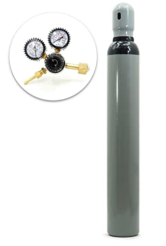STICKSTOFF Gasflasche 10 Liter 2,0m3 Klimaanlagen Reifenaufblasen + Minderer von Generic