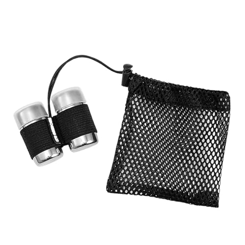 Salt Shaker für unterwegs mit Deckel – 2 x tragbare Salz-Pfefferbehälter, Deckel aus Edelstahl | Kompakter Campinggewürz-Dispensator mit Zubehör Salt Shaker für unterwegs mit Deckel – 2 x tragbare Salz-Pfefferbehälter, Deckel aus Edelstahl | Kompakter Campinggewürz-Dispensator mit Zubehör von Generic